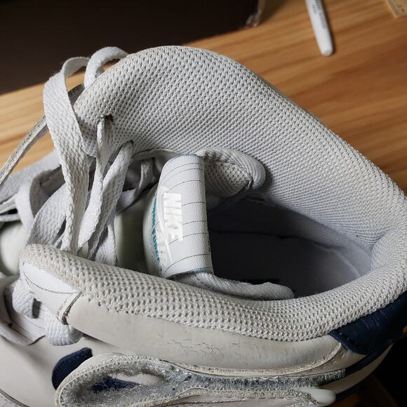Nike Men\'s Size 14‎ Lunar Force 1 Pure Platinum Squadron Blue Sneaker Streetwear main image 5